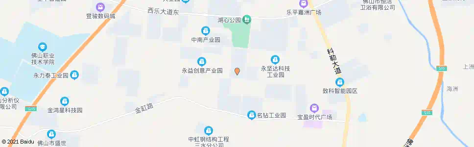 佛山佳明电器_公交站地图_佛山公交_妙搜公交查询2025
