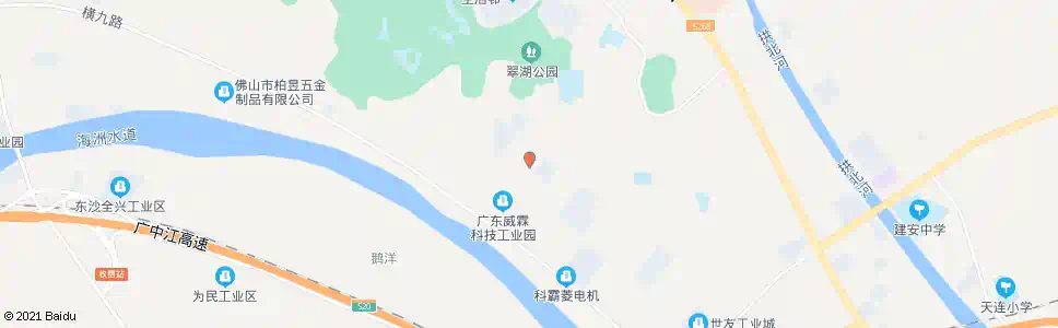 佛山通安路_公交站地图_佛山公交_妙搜公交查询2025