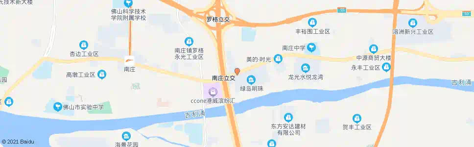 佛山一环路口_公交站地图_佛山公交_妙搜公交查询2025