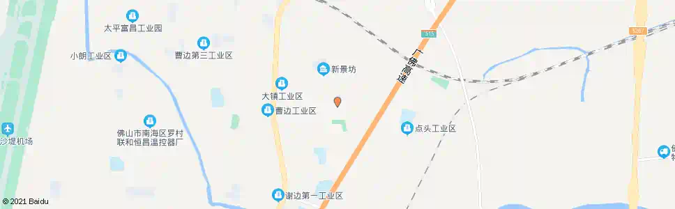 佛山大镇市场_公交站地图_佛山公交_妙搜公交查询2025