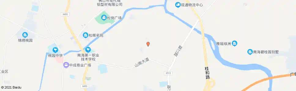 佛山南原工业区_公交站地图_佛山公交_妙搜公交查询2025