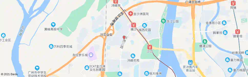 佛山地铁横沙_公交站地图_佛山公交_妙搜公交查询2025