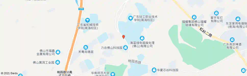 佛山狮山大学城(省轻工职院)_公交站地图_佛山公交_妙搜公交查询2025
