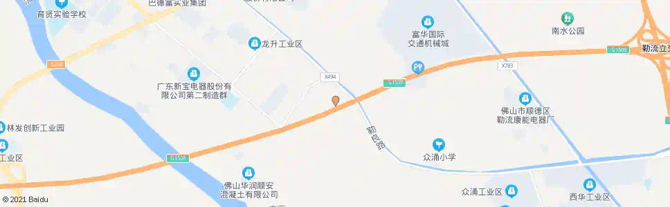 佛山新城晚围村_公交站地图_佛山公交_妙搜公交查询2025