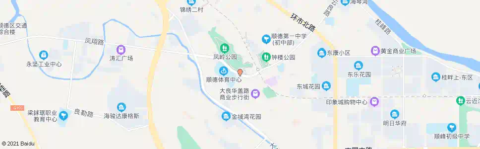 佛山青少宫_公交站地图_佛山公交_妙搜公交查询2025