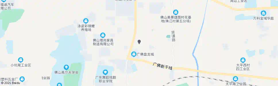佛山谭边村口_公交站地图_佛山公交_妙搜公交查询2025