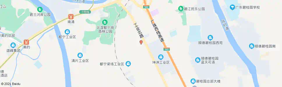 佛山都宁卫生站_公交站地图_佛山公交_妙搜公交查询2025