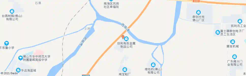 佛山西北污水处理厂_公交站地图_佛山公交_妙搜公交查询2025