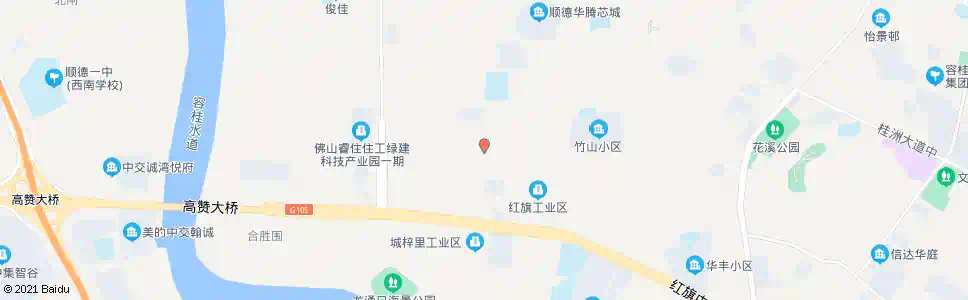 佛山大福基市场_公交站地图_佛山公交_妙搜公交查询2025