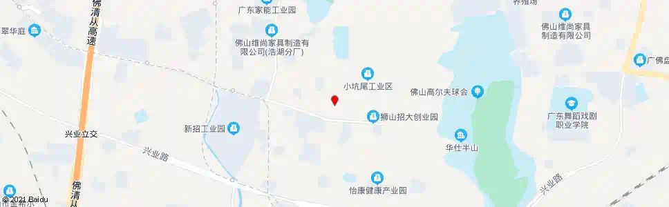佛山小坑尾_公交站地图_佛山公交_妙搜公交查询2025