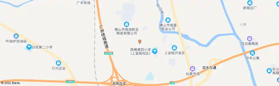 佛山松塘村总站_公交站地图_佛山公交_妙搜公交查询2025