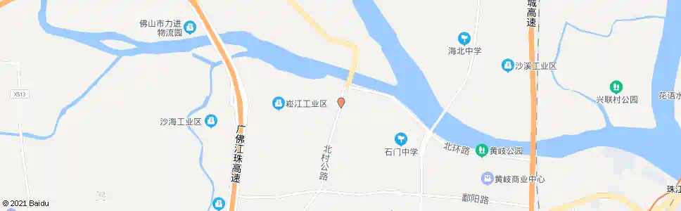 佛山北村德星里_公交站地图_佛山公交_妙搜公交查询2025