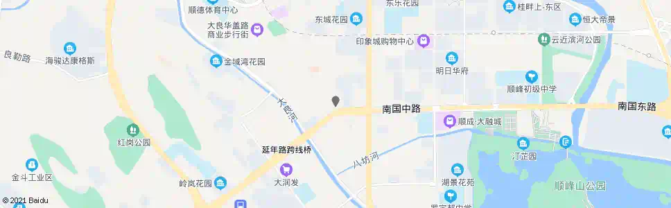 佛山东康路南国路口_公交站地图_佛山公交_妙搜公交查询2025