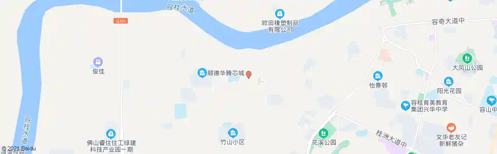 佛山滘心路口_公交站地图_佛山公交_妙搜公交查询2025