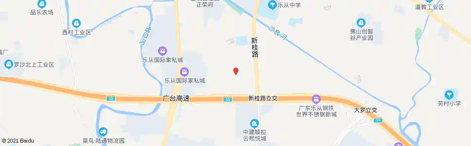佛山新隆先德_公交站地图_佛山公交_妙搜公交查询2025
