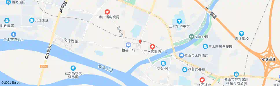 佛山文化公园东_公交站地图_佛山公交_妙搜公交查询2025