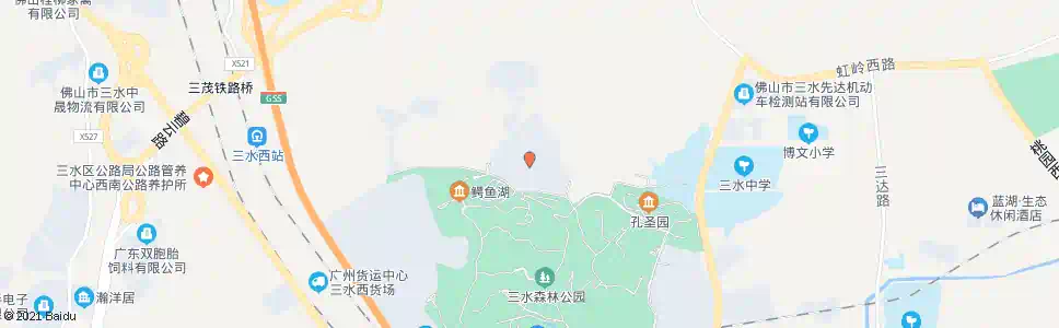 佛山千叶花园_公交站地图_佛山公交_妙搜公交查询2025