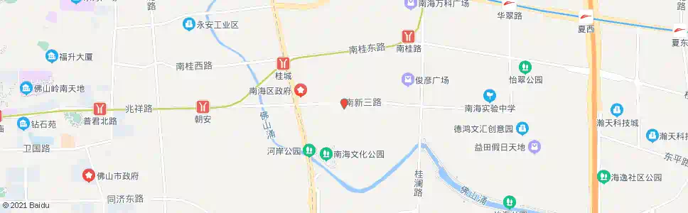 佛山南海影剧院_公交站地图_佛山公交_妙搜公交查询2025