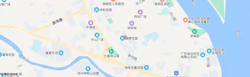 佛山兴华市场_公交站地图_佛山公交_妙搜公交查询2025