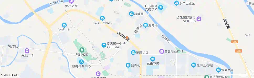 佛山环市北锦龙路口_公交站地图_佛山公交_妙搜公交查询2025