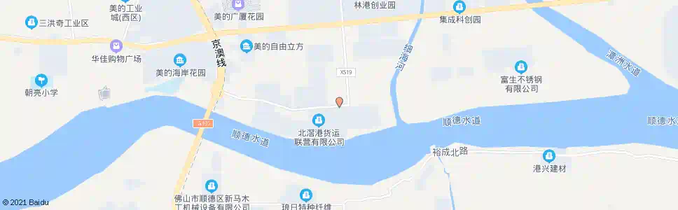 佛山北滘港_公交站地图_佛山公交_妙搜公交查询2025