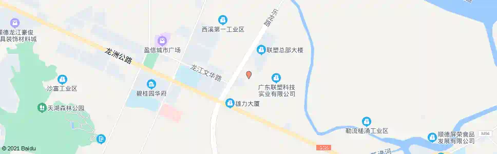 佛山西溪工业区_公交站地图_佛山公交_妙搜公交查询2025