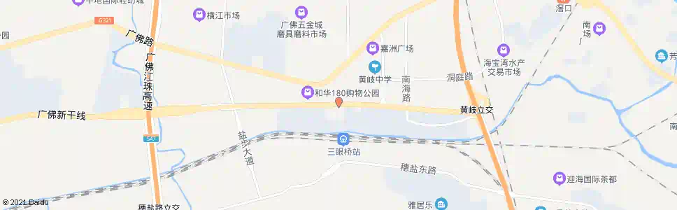 佛山大转弯_公交站地图_佛山公交_妙搜公交查询2025