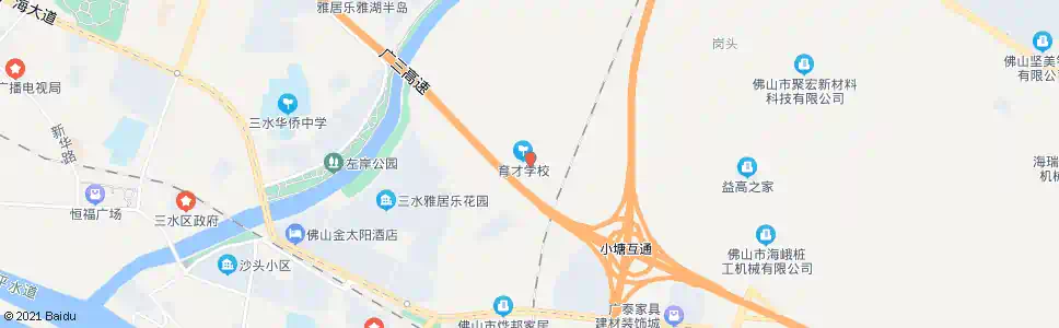 佛山董营总站_公交站地图_佛山公交_妙搜公交查询2025
