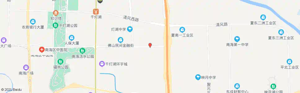 佛山下芳村_公交站地图_佛山公交_妙搜公交查询2025