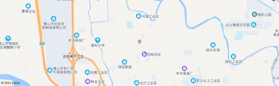 佛山河滘工业区_公交站地图_佛山公交_妙搜公交查询2025