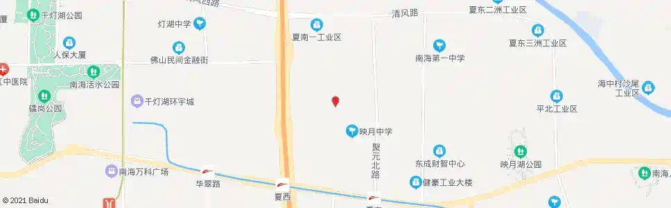 佛山夏南一小学_公交站地图_佛山公交_妙搜公交查询2025