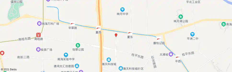佛山深海路南_公交站地图_佛山公交_妙搜公交查询2025