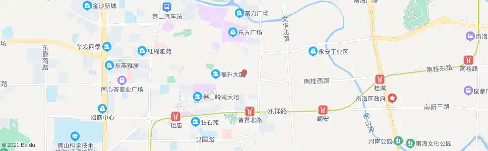 佛山市十一中_公交站地图_佛山公交_妙搜公交查询2025