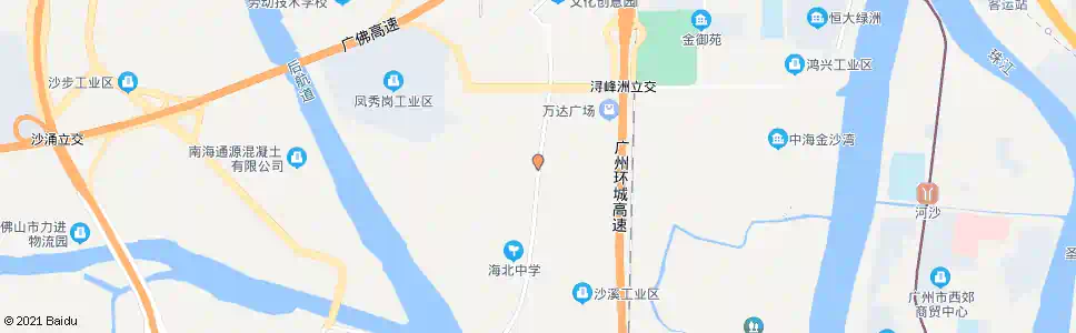 佛山教育路口_公交站地图_佛山公交_妙搜公交查询2025