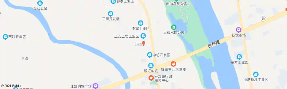 佛山麦家坊_公交站地图_佛山公交_妙搜公交查询2025