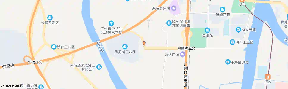 佛山泌冲社区_公交站地图_佛山公交_妙搜公交查询2025