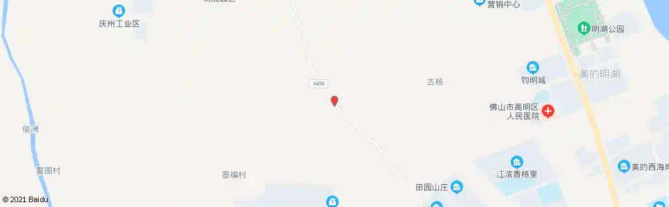 佛山墨编牌坊_公交站地图_佛山公交_妙搜公交查询2025
