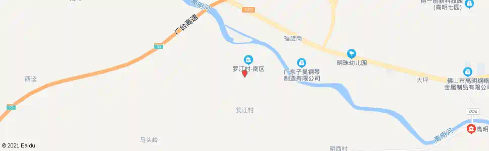 佛山水镇村_公交站地图_佛山公交_妙搜公交查询2025