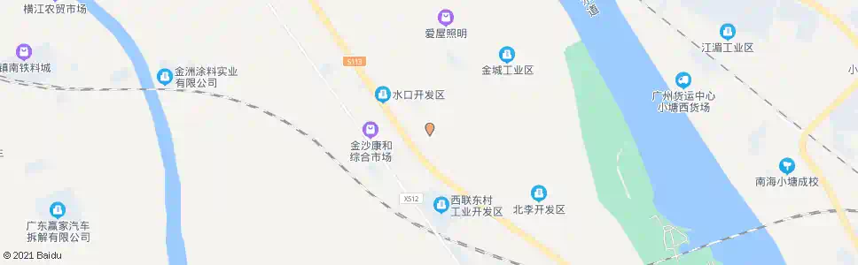 佛山向南村路口_公交站地图_佛山公交_妙搜公交查询2025