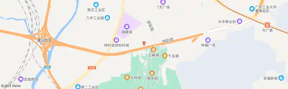 佛山锦绣生态园南门_公交站地图_佛山公交_妙搜公交查询2025