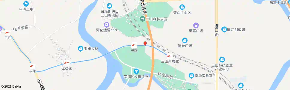 佛山沙湾南村_公交站地图_佛山公交_妙搜公交查询2025
