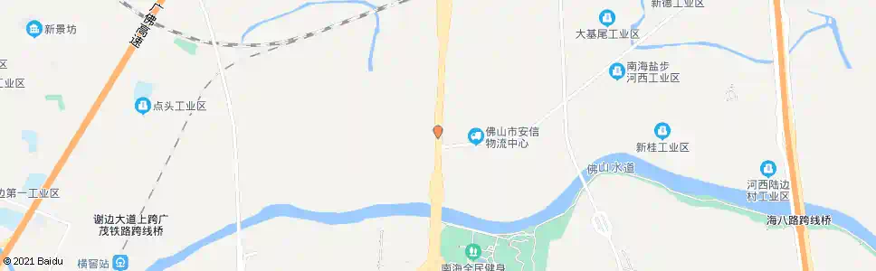 佛山桂江桥_公交站地图_佛山公交_妙搜公交查询2025