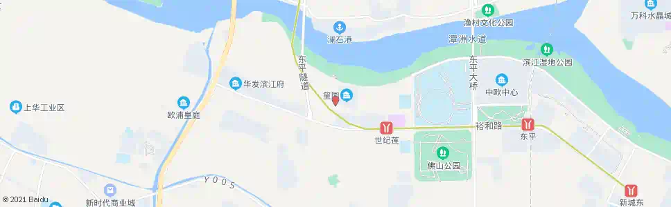 佛山佛山新城行政服务中心_公交站地图_佛山公交_妙搜公交查询2025