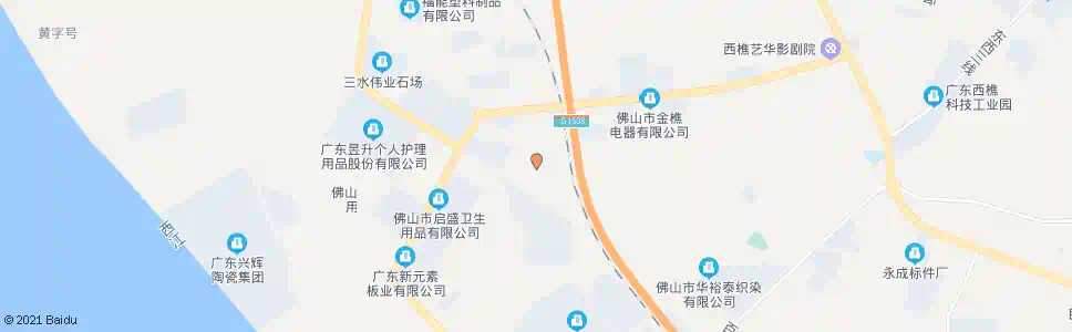 佛山西岸桥头_公交站地图_佛山公交_妙搜公交查询2025