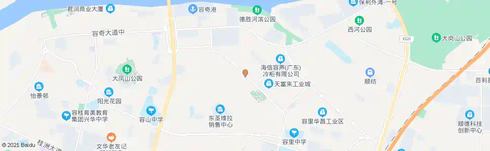 佛山天富来_公交站地图_佛山公交_妙搜公交查询2025