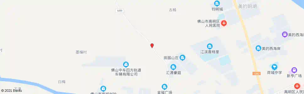 佛山泰和村委会_公交站地图_佛山公交_妙搜公交查询2025