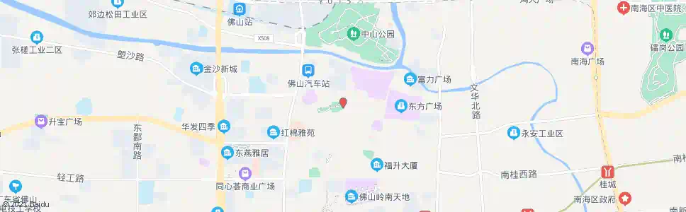 佛山梁园_公交站地图_佛山公交_妙搜公交查询2025