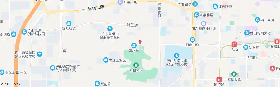 佛山清水坊_公交站地图_佛山公交_妙搜公交查询2025