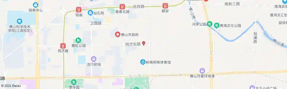 佛山厚源路口_公交站地图_佛山公交_妙搜公交查询2025