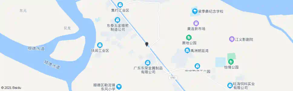 佛山主河路黄连路口_公交站地图_佛山公交_妙搜公交查询2025